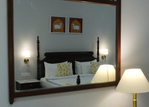 Mirror in room