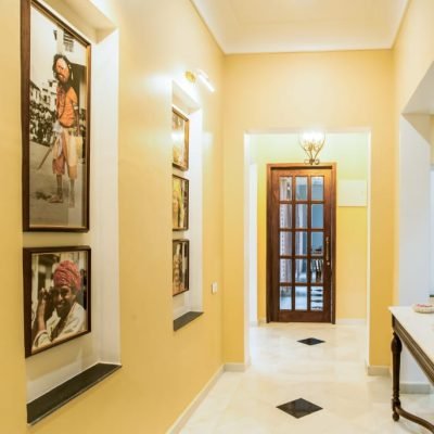 Hotel lobby and reception at Chez Lavania — hotels in Udaipur near Lake Pichola